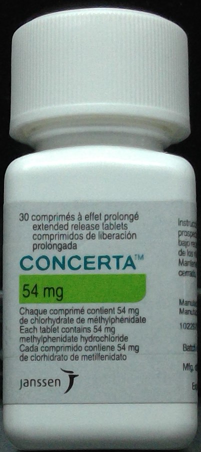 Koop Concerta 54 mg zonder recept