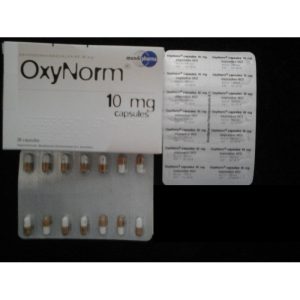 Oxynorm 10 mg is zonder recept verkrijgbaar