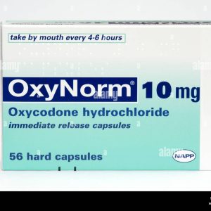 Oxynorm 10 mg is zonder recept verkrijgbaar.