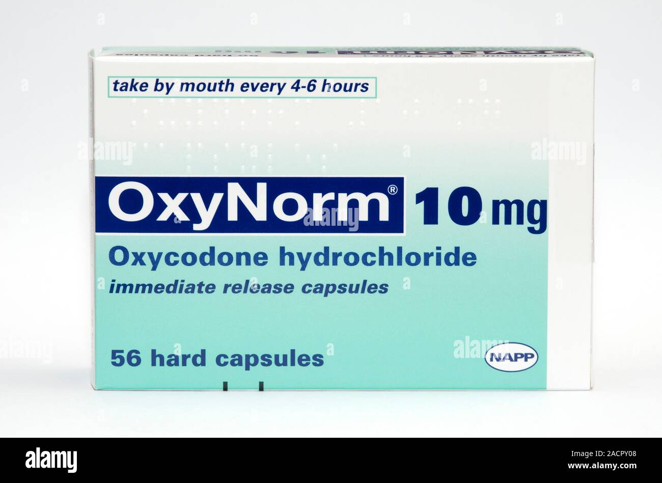 Oxynorm 10 mg is zonder recept verkrijgbaar.